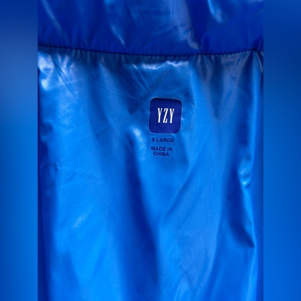Yeezy x Gap Royal Blue Puffer Jacket - Picture 5 of 13